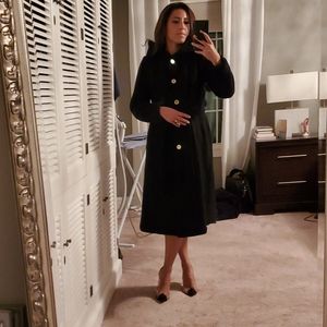 Michael Kors Hooded Wool Cashmere-blend coat